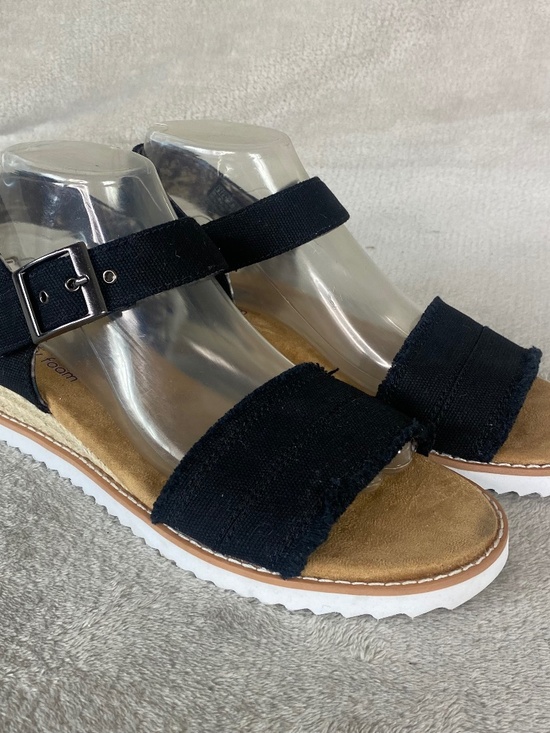 BOBS from Skechers Shoes - Skechers Bobs Desert Kiss Womens Sandal Size 9 Black Linen Slingback NEW